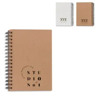 Seed paper spiral notebook - LT92526 (gadzety reklamowe)